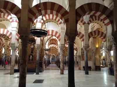 Inside the Mezquita